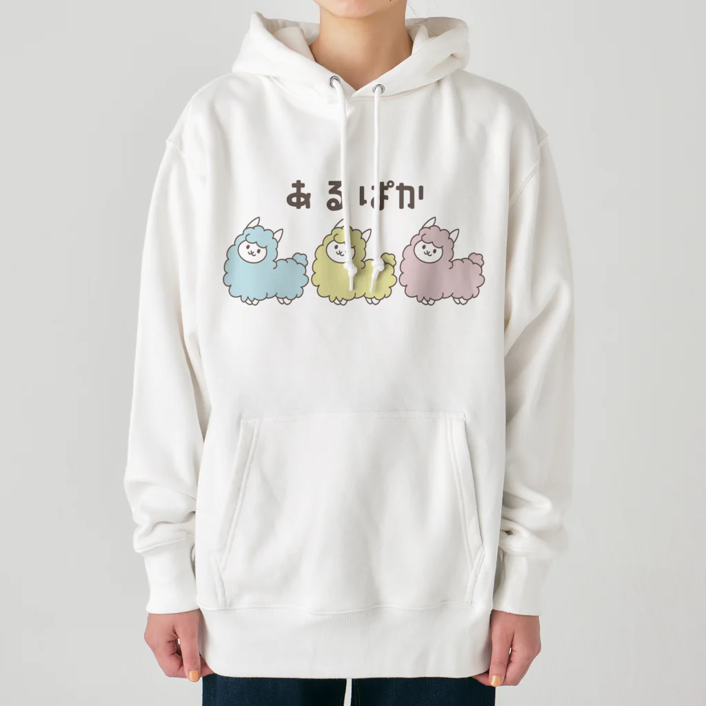 ゆきねこのに店のあるぱか Heavyweight Hoodie