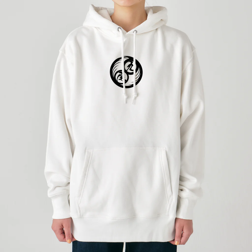 尾九の幸福を招く 麒麟 Heavyweight Hoodie