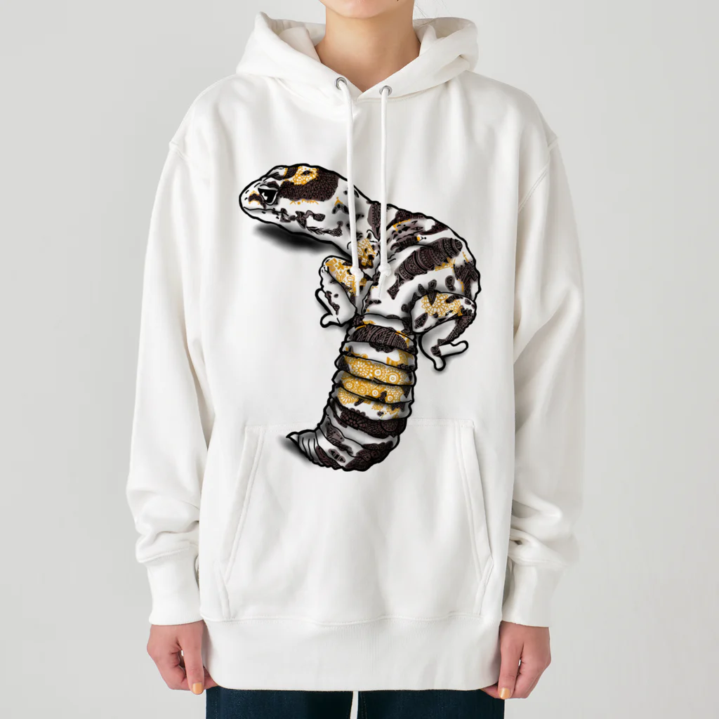 かおちぃちゃんねるのニシアフリカトカゲモドキ Heavyweight Hoodie