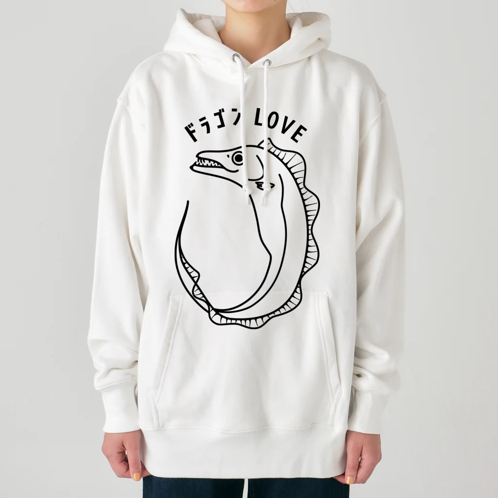 釣りバカ　Love FishingのドラゴンLOVE Heavyweight Hoodie