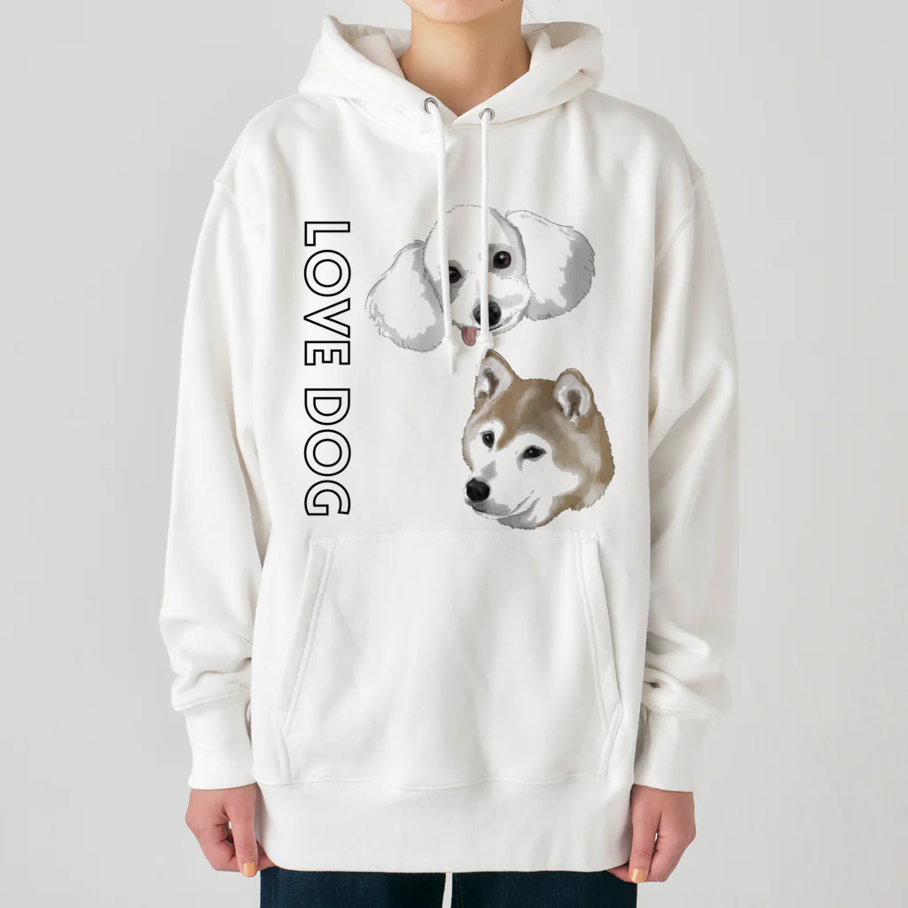 みきぞーん｜保護猫 ミッキー画伯と肉球とおともだちのpurin mare Heavyweight Hoodie