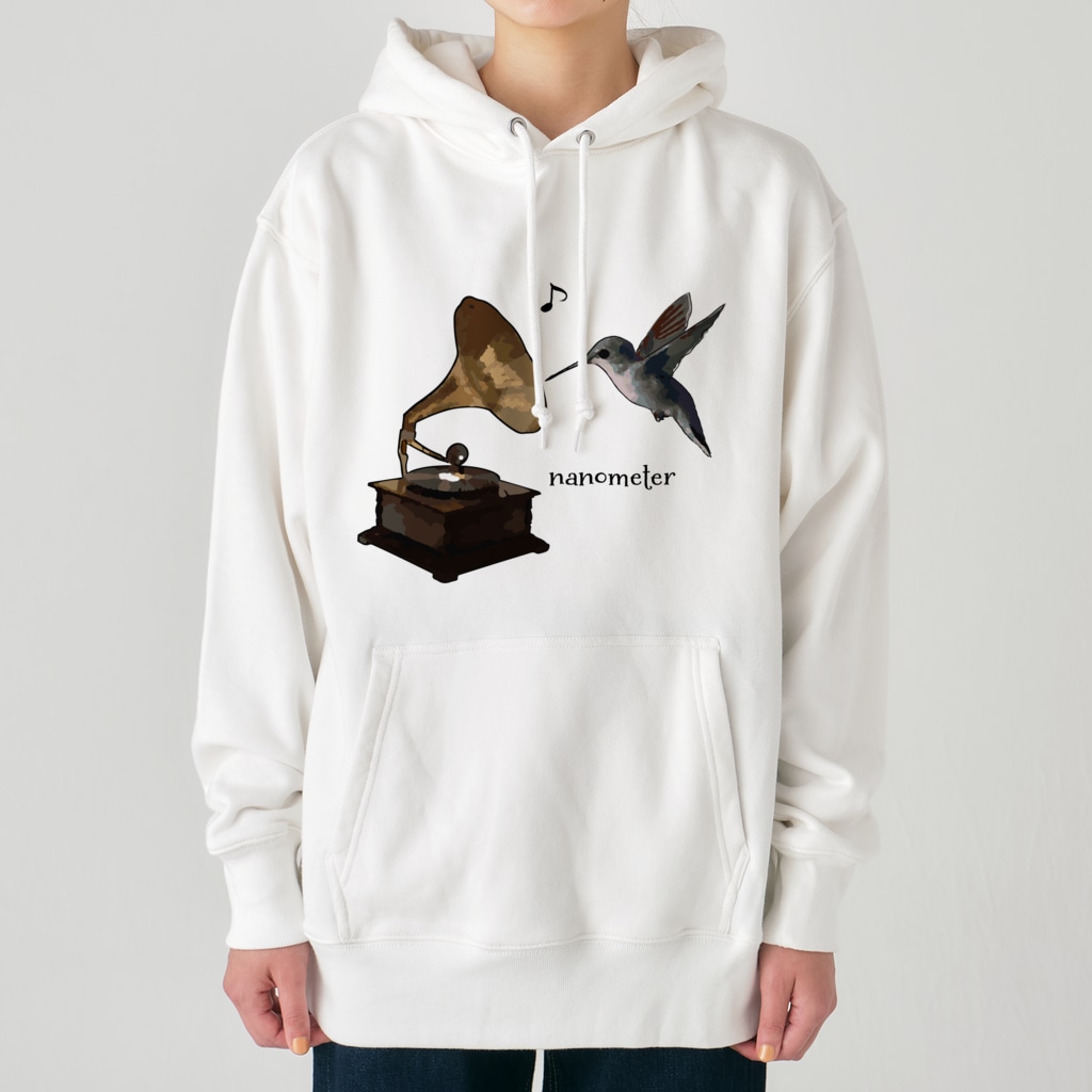 nanometerのnanometer『ハチドリ』ヘビーウェイトパーカー Heavyweight Hoodie