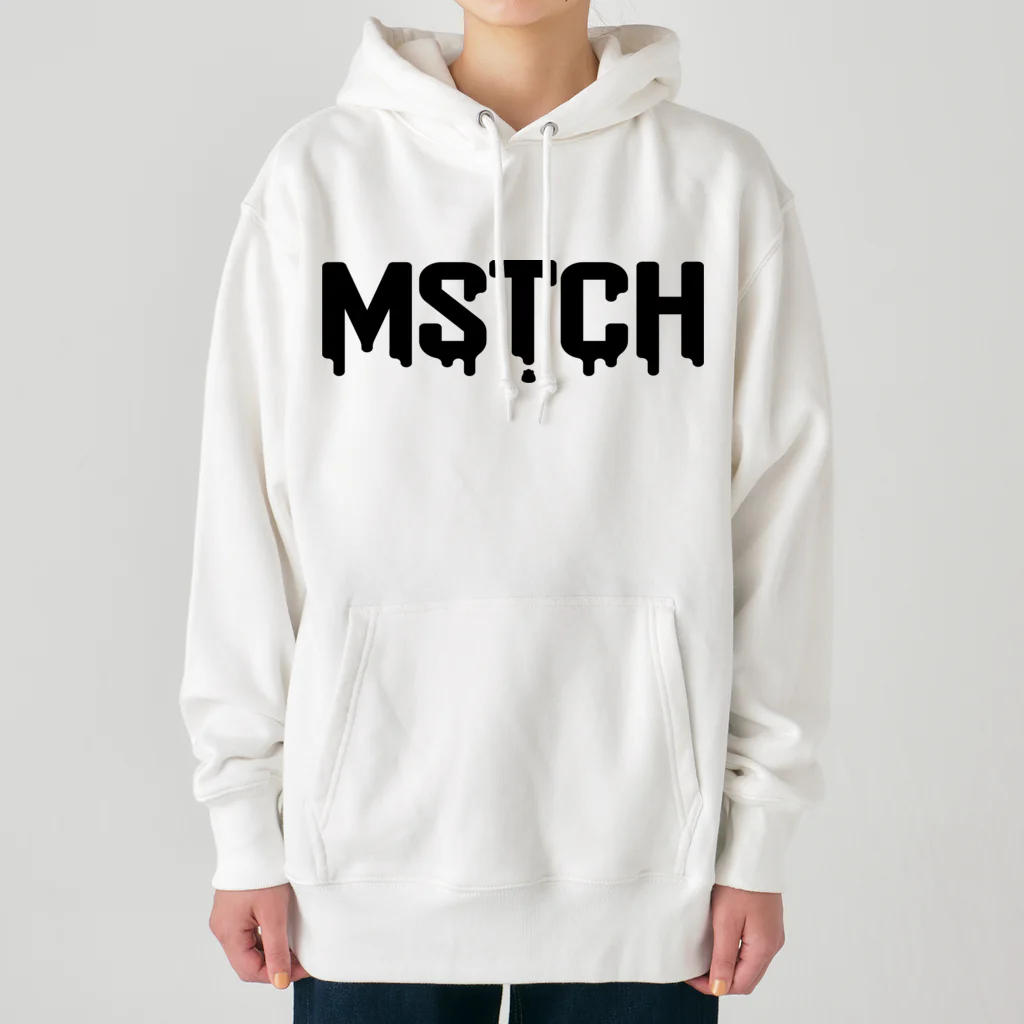 MUSUTCH（むすっち） SHOPのMSTCH黒ロゴヘビーウェイトパーカー ヘビーウェイトパーカー