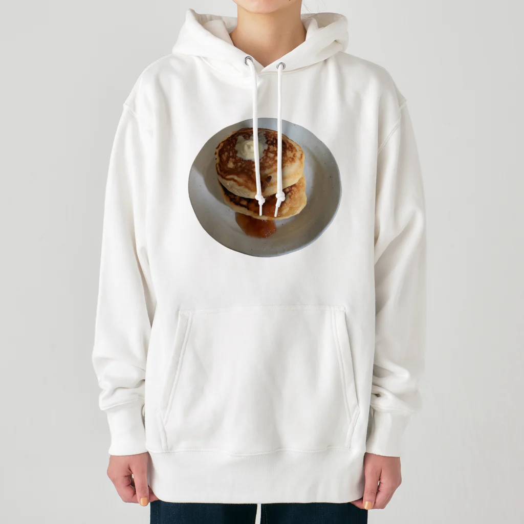 Bejopの飯テロ_ホットケーキ Heavyweight Hoodie