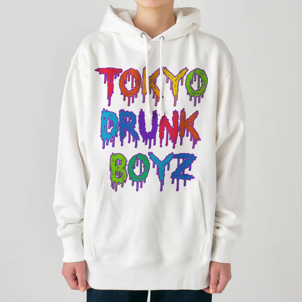 BUNKYO TRIBE’SのTDB “hebereke” tee Heavyweight Hoodie