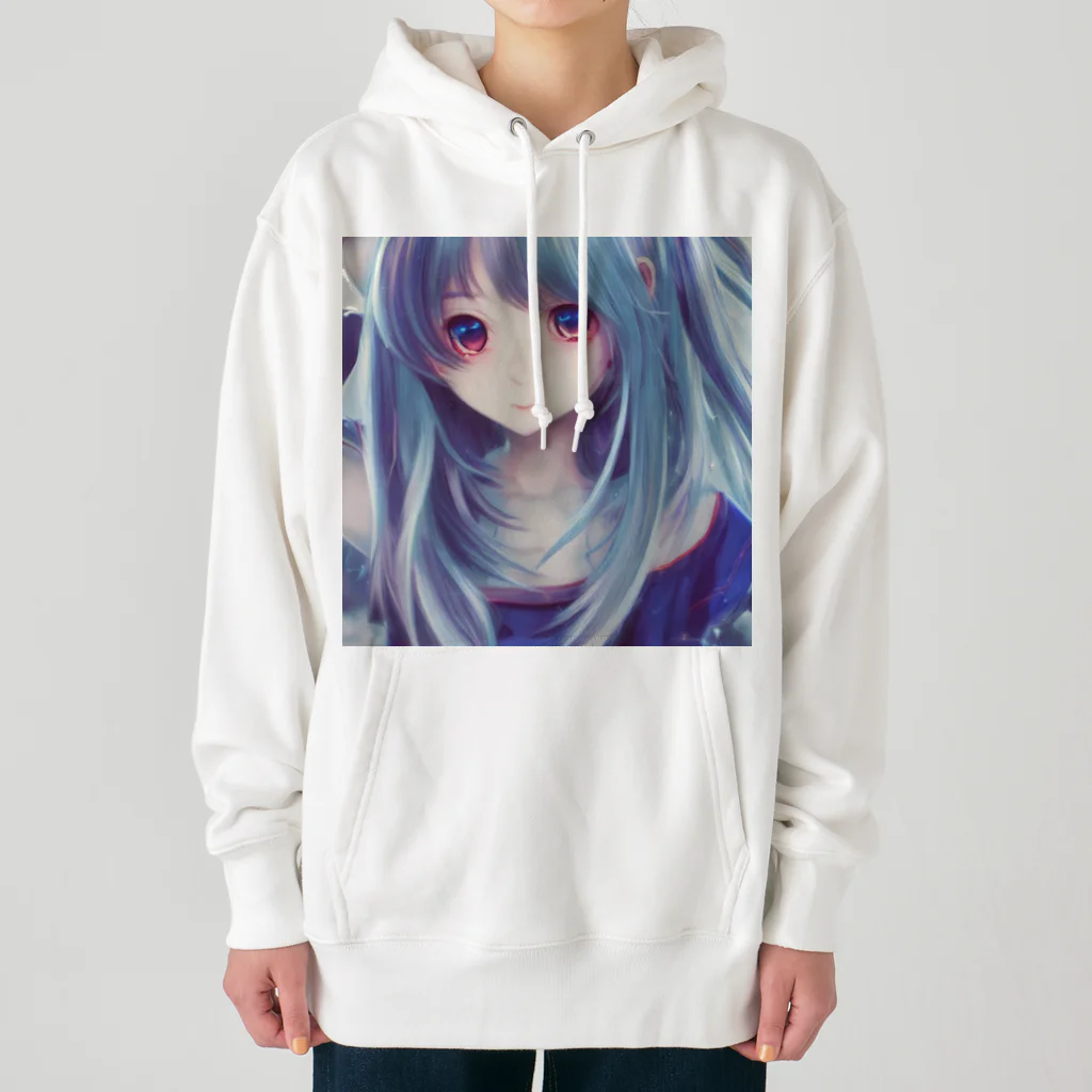 masu7747の充血の少女 Heavyweight Hoodie