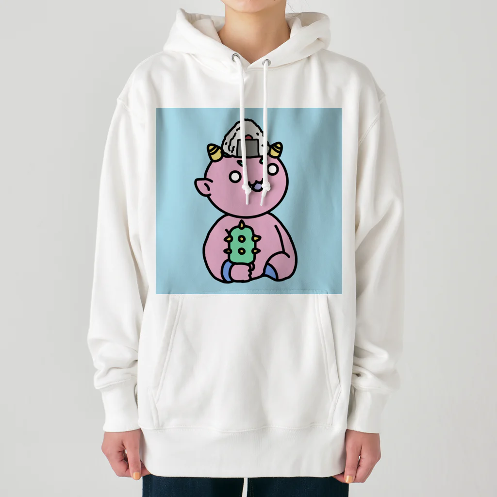 周樹　Itsuki AmaneのOni Onigiri Heavyweight Hoodie