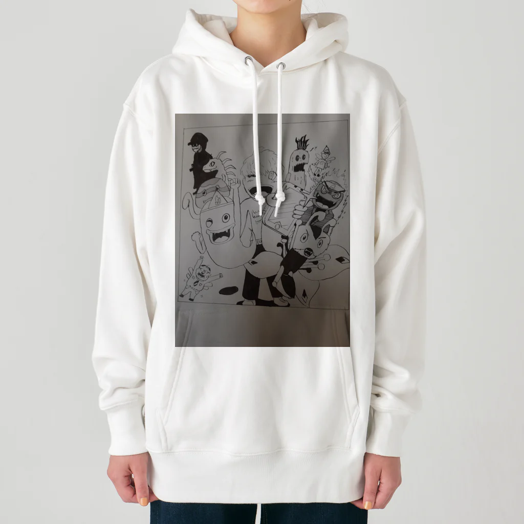 アマゾン(漫画家見習い)の天音 Heavyweight Hoodie