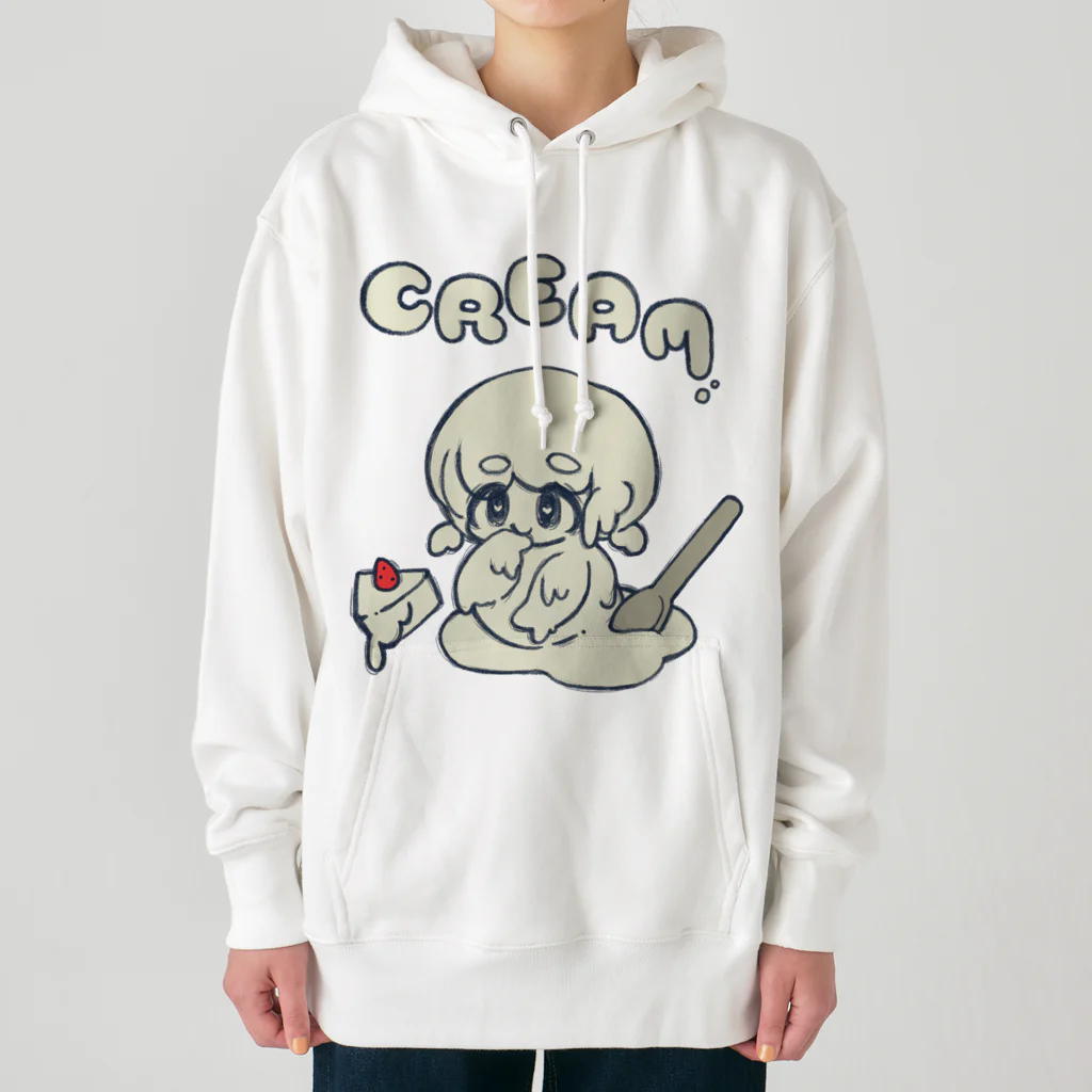 Dr.でぐとろのクリームちゃん Heavyweight Hoodie