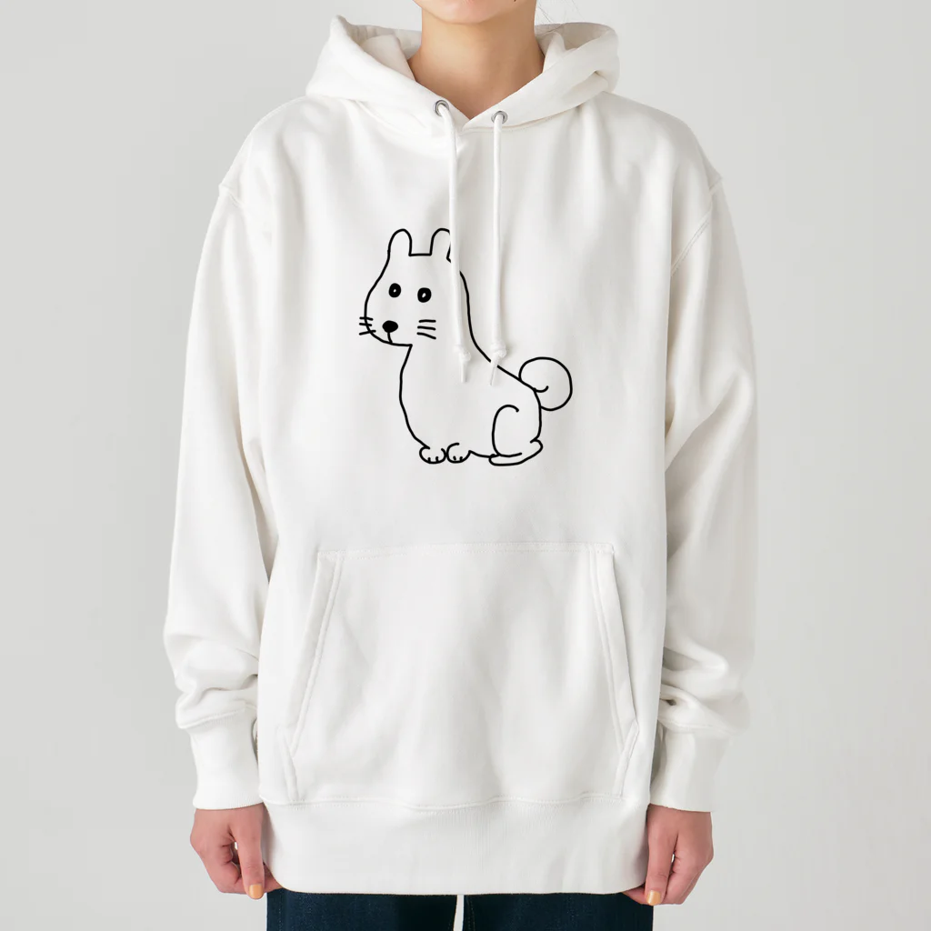 柴犬しばわんこhana873のお座りしてるわんこちゃん Heavyweight Hoodie