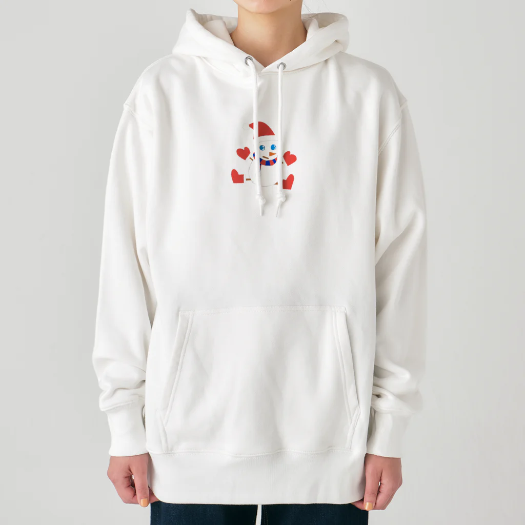 板絵師へしの雪だるまくん Heavyweight Hoodie