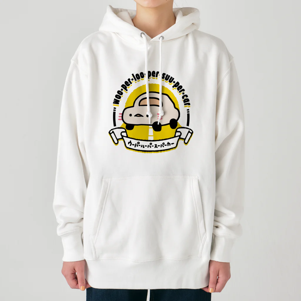 ぷにおもちSHOPのロゴウーパールーパースーパーカー Heavyweight Hoodie