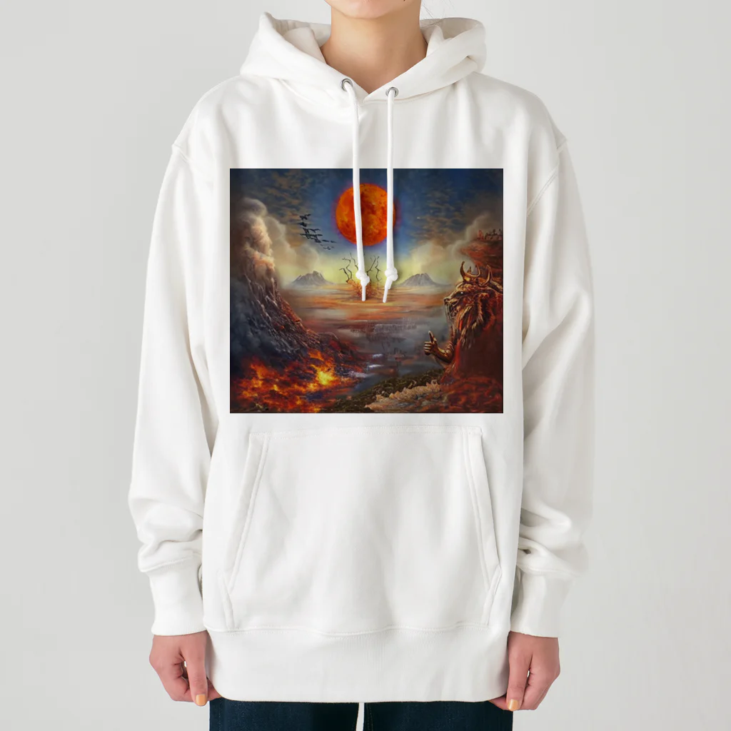 cameraboxのAI End of World Heavyweight Hoodie