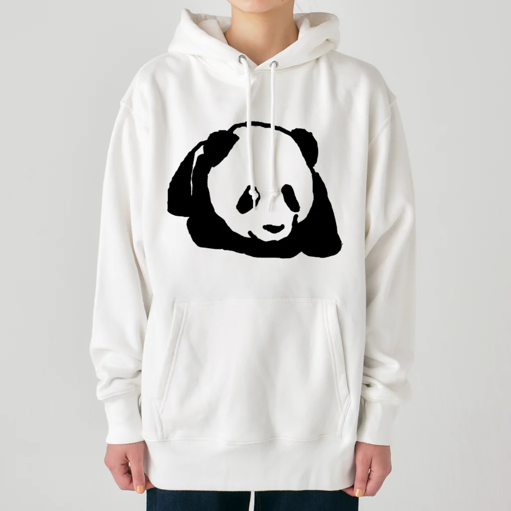 Co . Pandaの寝そべるパンダ Heavyweight Hoodie