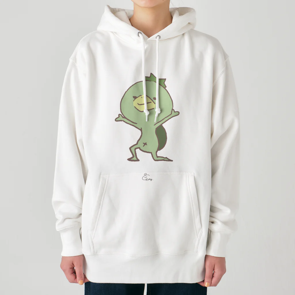 edysfriendsのカッパ「いぇーい！」 Heavyweight Hoodie