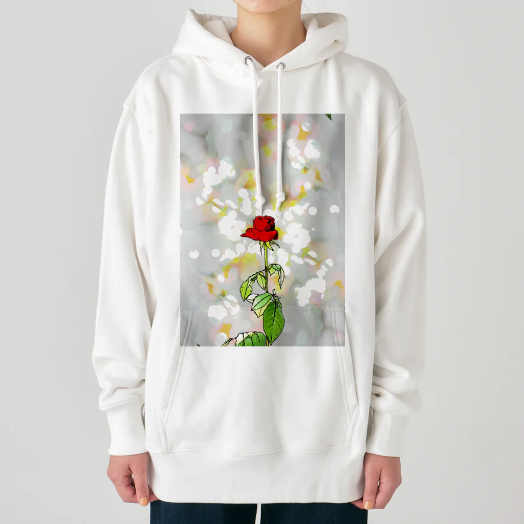 Onuuuun Artの薔薇 Heavyweight Hoodie