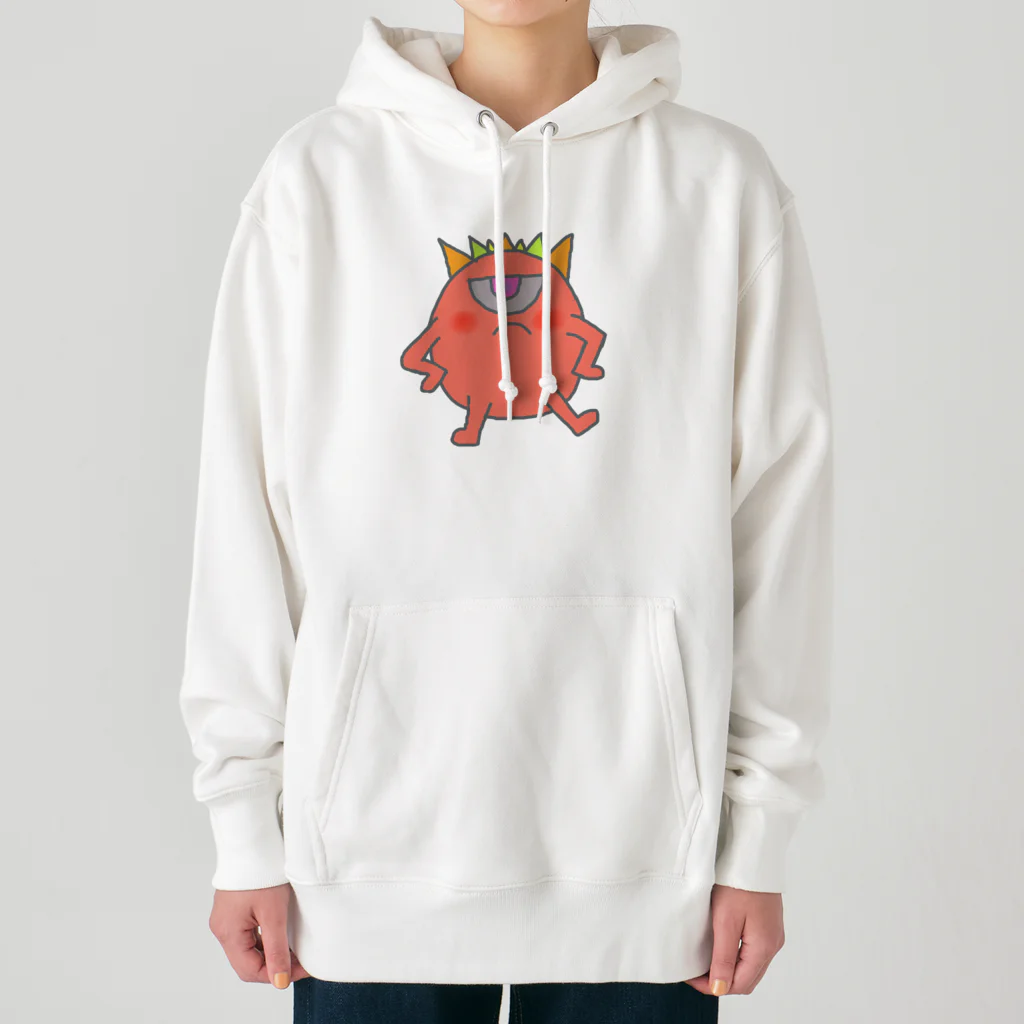 隣のぷよまめ家族のそこらのあきらちゃん Heavyweight Hoodie