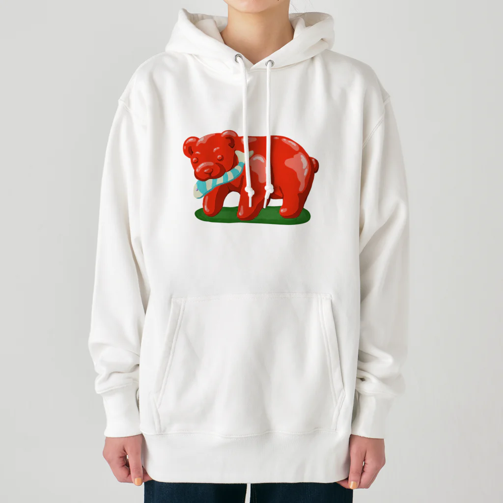 みけにっけ商店のグミベアーとお魚ちゃん Heavyweight Hoodie