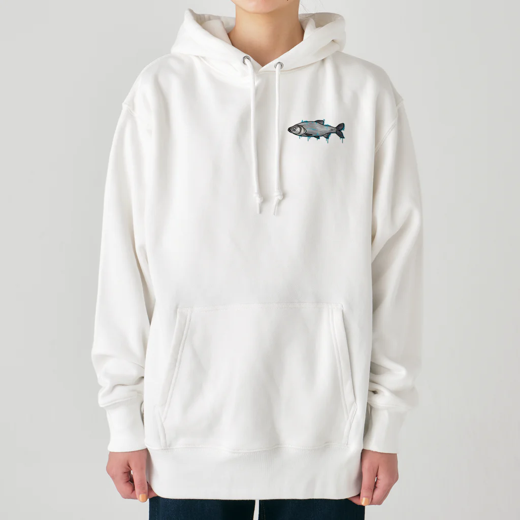 snaggedgorillaのワタカ Heavyweight Hoodie