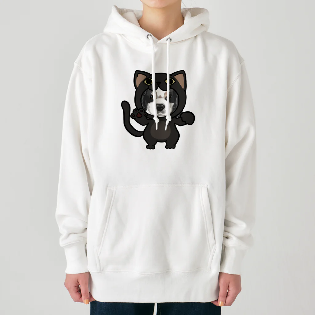 みきぞーん｜保護猫 ミッキー画伯と肉球とおともだちのmaruku Heavyweight Hoodie