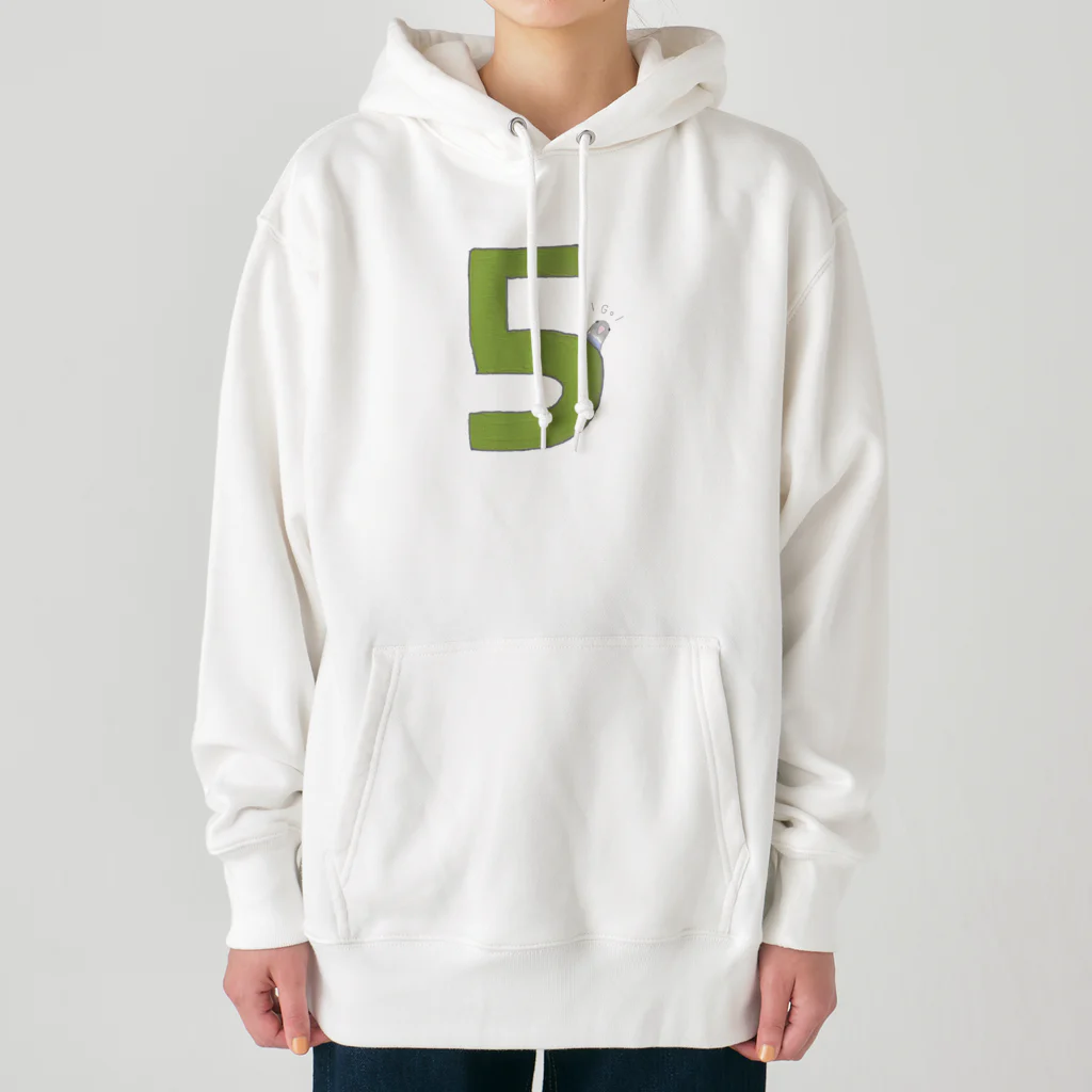 ちまぴーずの数字シリーズ⑤ Heavyweight Hoodie