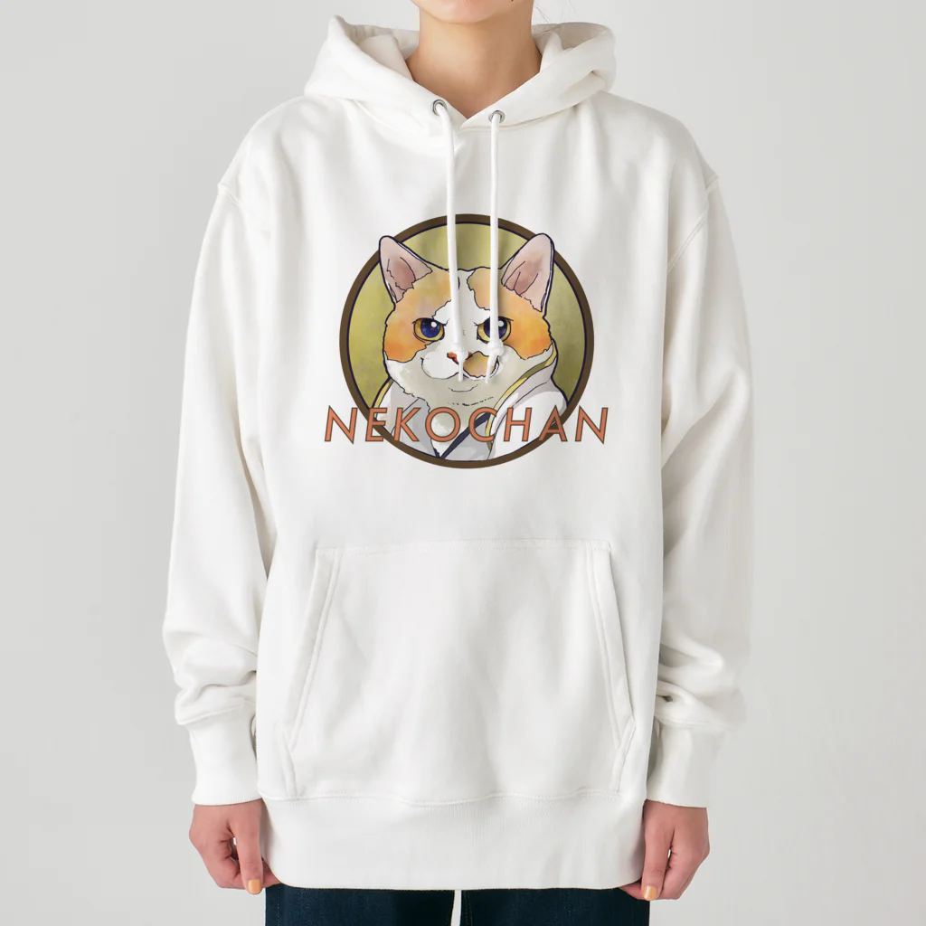 mickopyの見栄を切るねこちゃん Heavyweight Hoodie