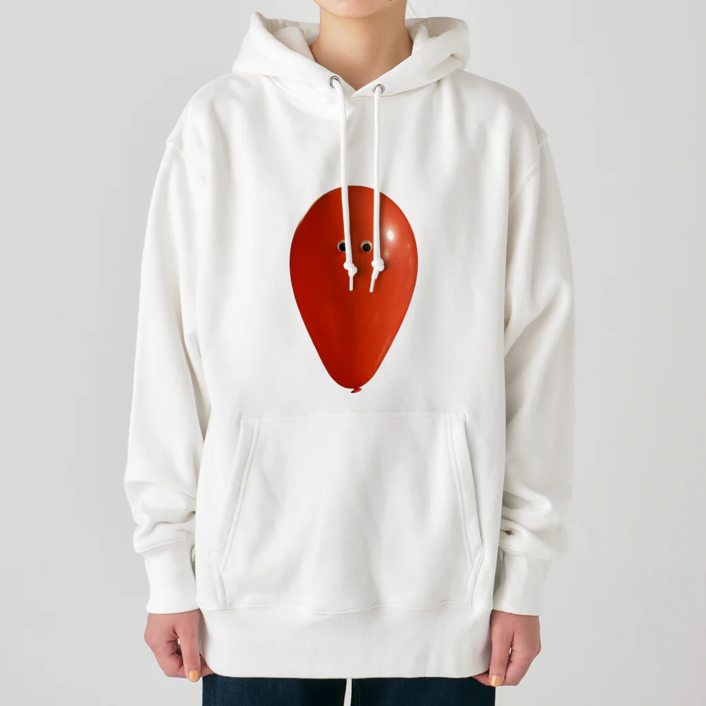 WakeUp!BalloonのRedBalloon Heavyweight Hoodie