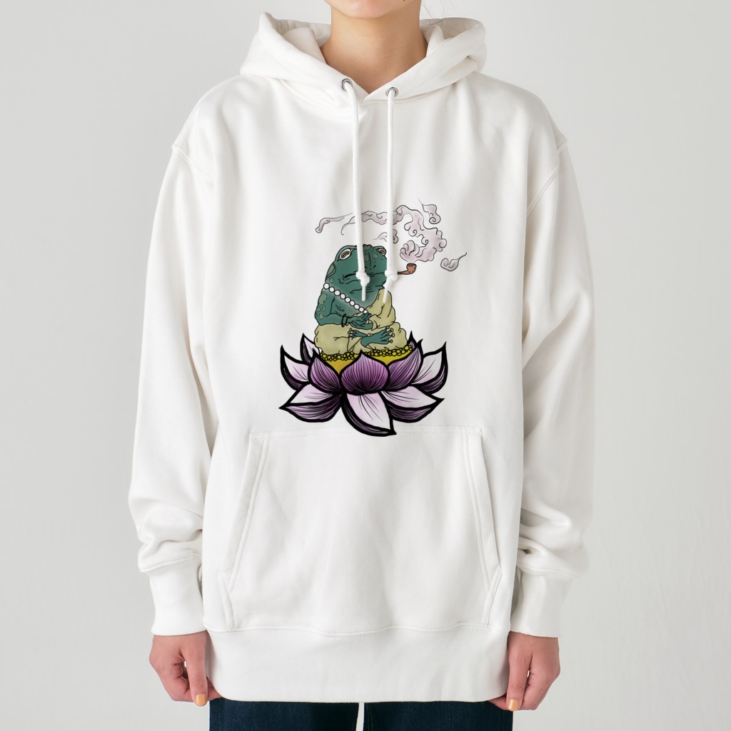 Gonta1059の蛙さん Heavyweight Hoodie