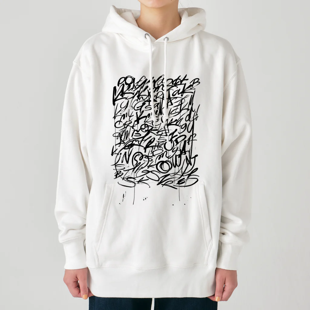 着ぐるみ＆calligraphyのiD Heavyweight Hoodie