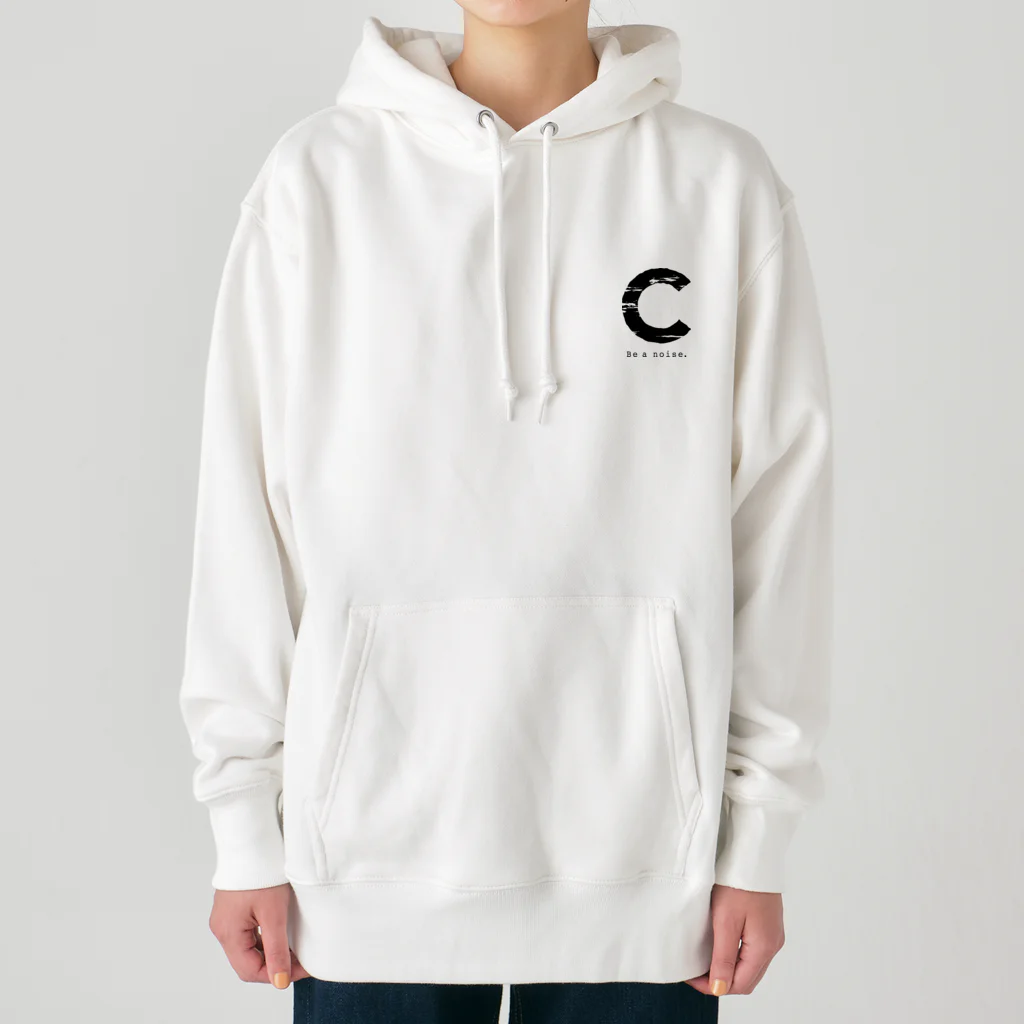 noisie_jpの【C】イニシャル × Be a noise. Heavyweight Hoodie