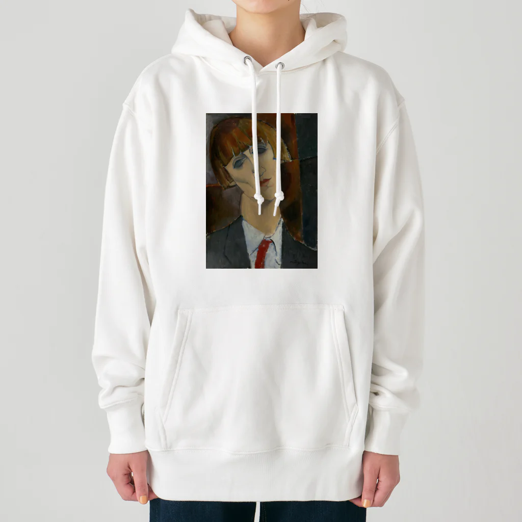 museumshop3の【世界の名画】アメデオ・モディリアーニ『Madame Kisling』 Heavyweight Hoodie