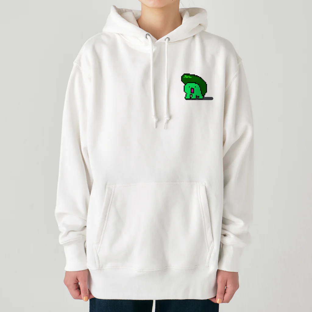 ミズダヨモギノツギのドット絵リーゼンすすむくん Heavyweight Hoodie