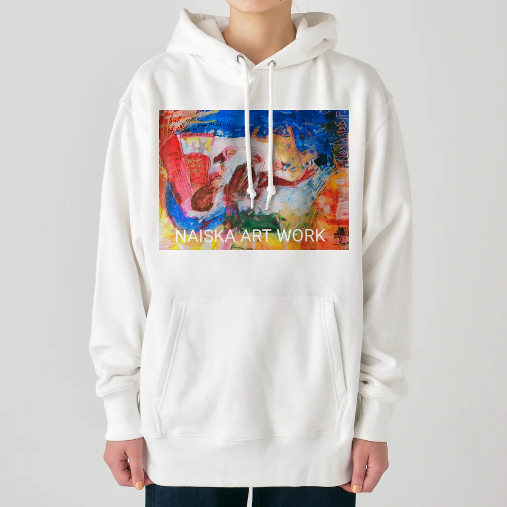 NaiskanoのNaiska 水平リーベ僕の船 Heavyweight Hoodie