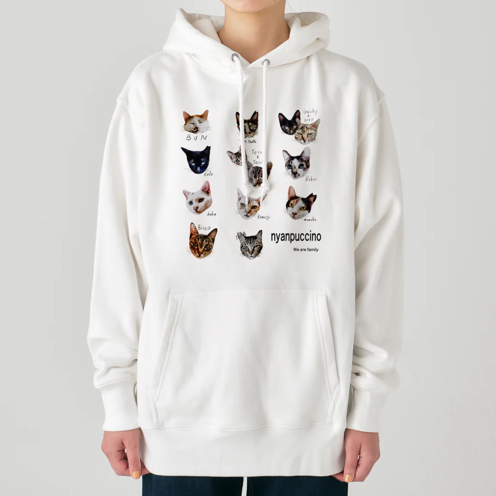 保護猫カフェ　にゃんプチーノの2022年　にゃんプチーノ　１期生 Heavyweight Hoodie