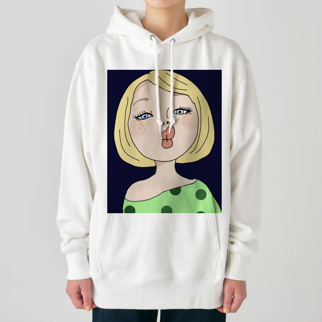 ゆかり(・e・)の金髪少女 Heavyweight Hoodie