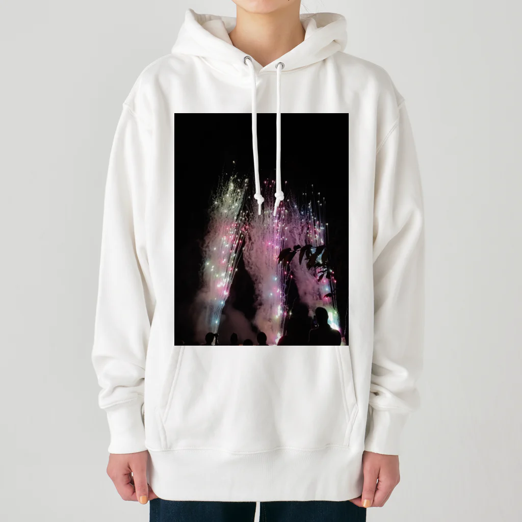 ミルクティーのきれいな花火 Heavyweight Hoodie