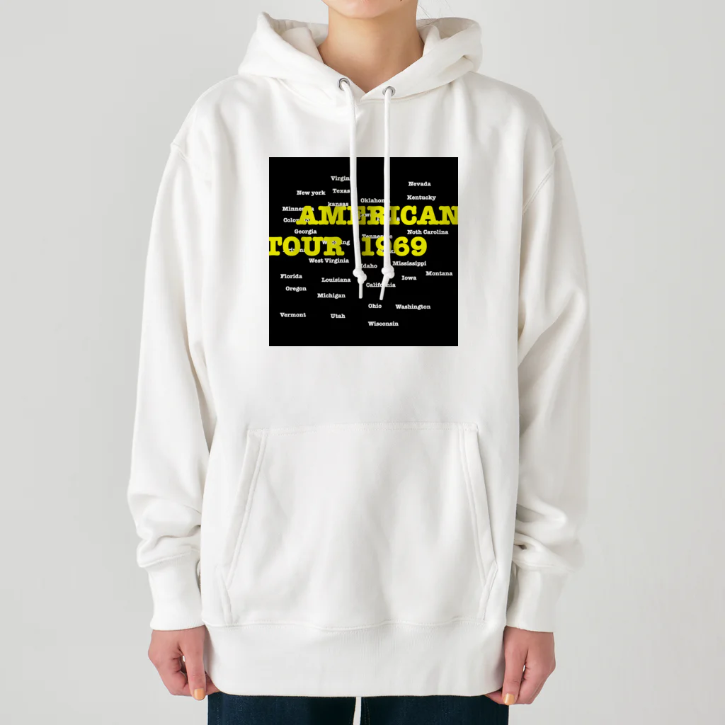 NEON_LINEのAMERICAN TOUR Heavyweight Hoodie