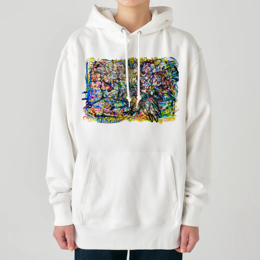 mikoのはみ出しモンスター Heavyweight Hoodie