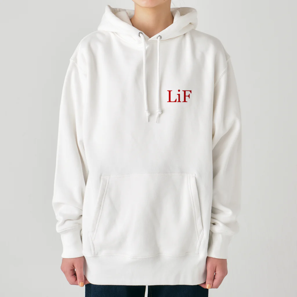 LiFのLiF distortion Heavyweight Hoodie