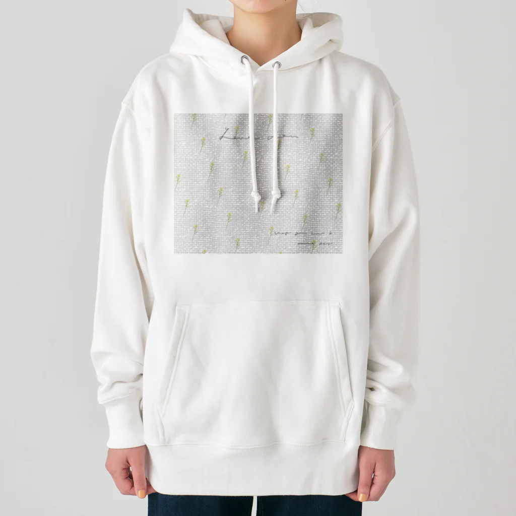 rilybiiのNANOHANA , Logo Message . Heavyweight Hoodie