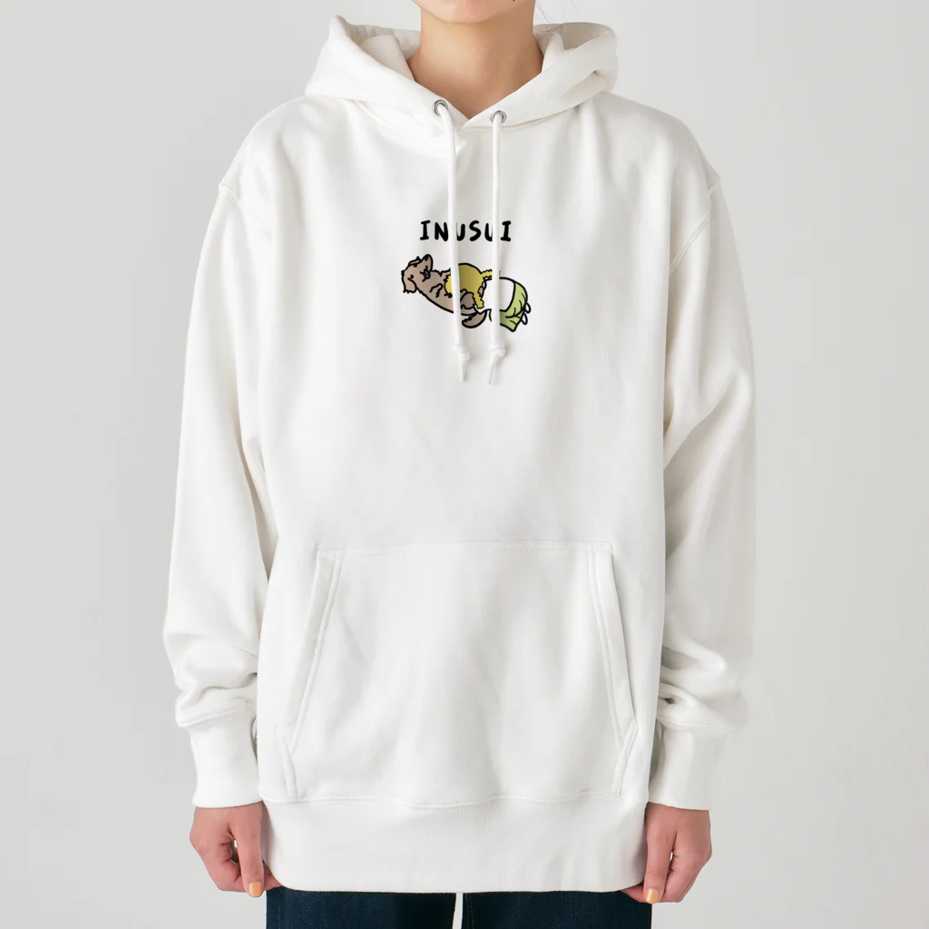 犬のおしりのダックス吸う女子 Heavyweight Hoodie