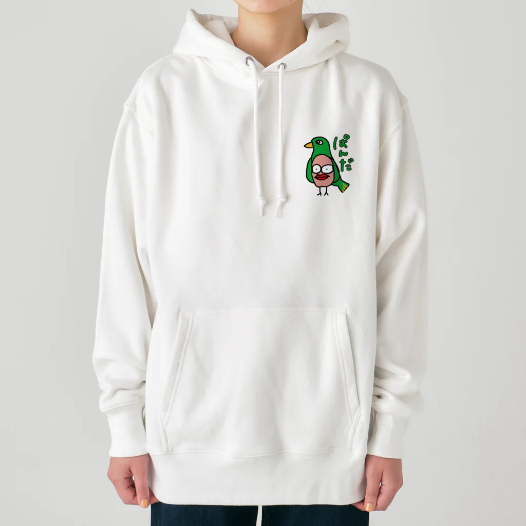 ANAN＠猫ひろしの人🥚🥚のパンダ Heavyweight Hoodie