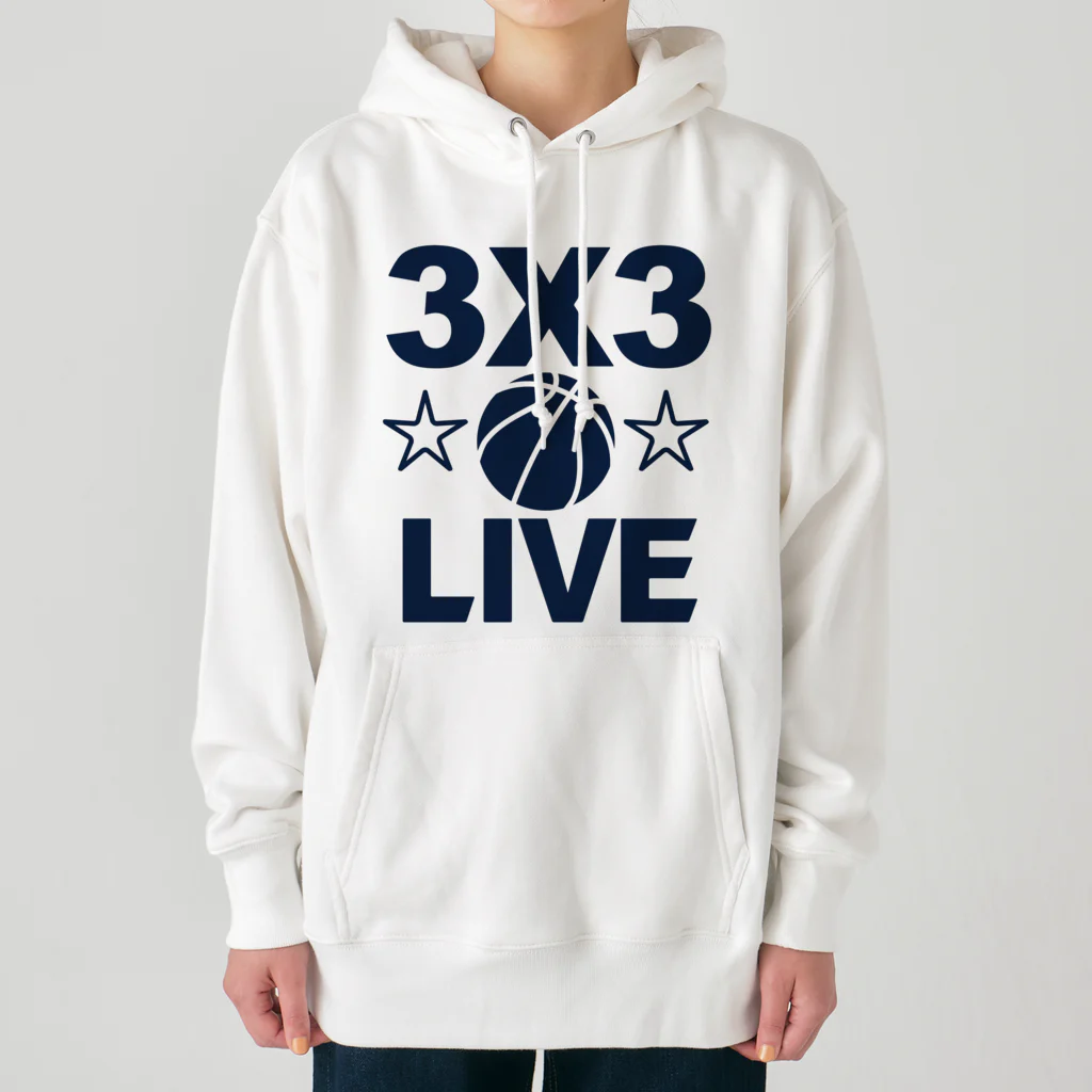 sports_tower スポーツタワーの3x3・スリーエックススリー・3人制バスケ・Tシャツ・アイテム・グッズ・ストリートバスケ・バスケットボール・スピーディーなバスケ・1試合10分間の21点ノックアウト・スポーツ・有望 ヘビーウェイトパーカー