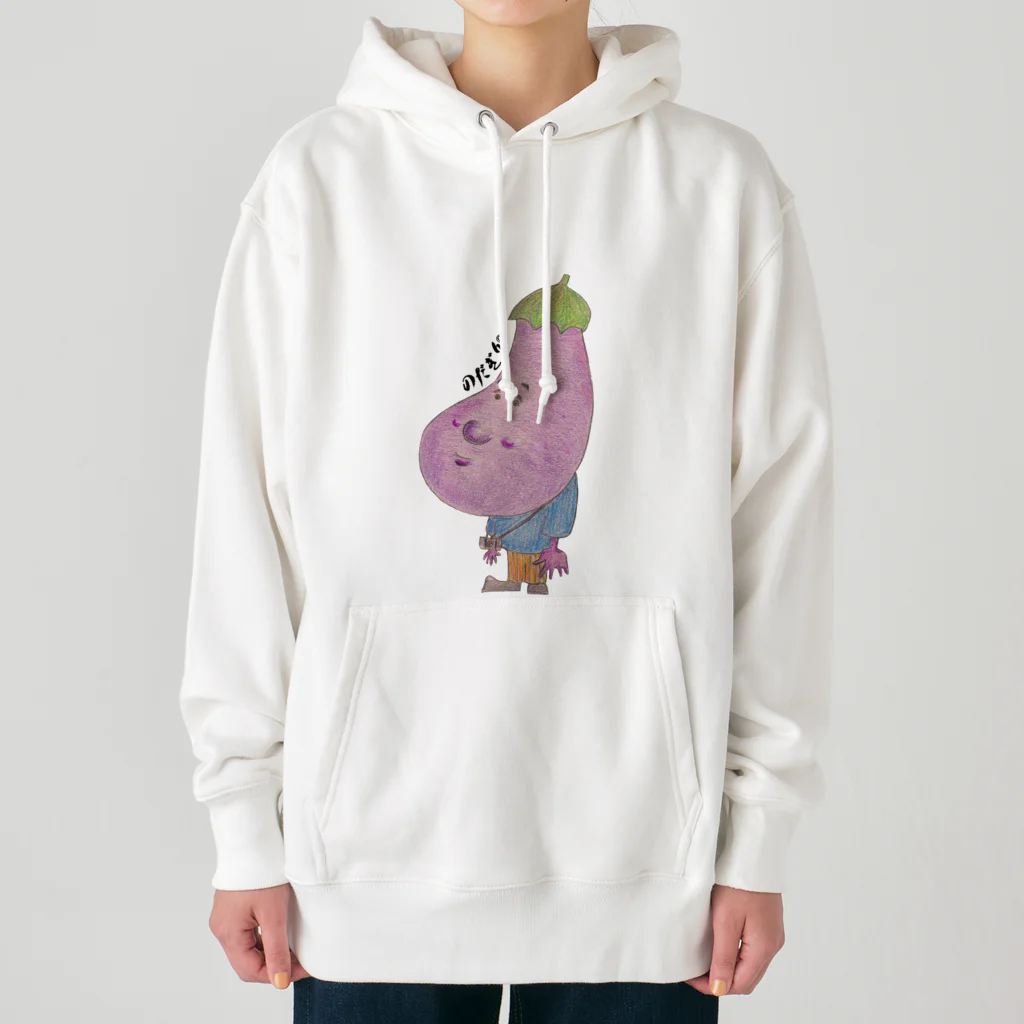 のだぎり　のお店のなすびくん Heavyweight Hoodie