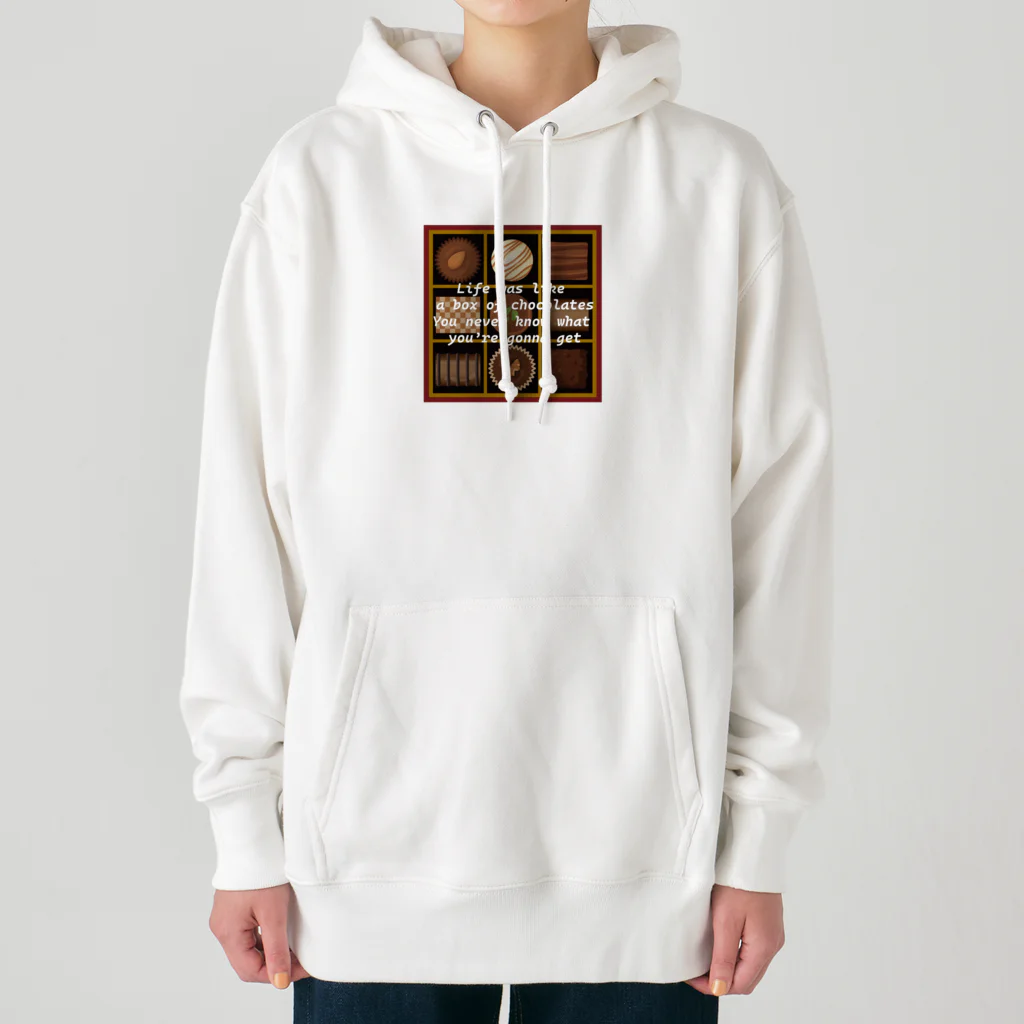 soi hẻm rojiのチョコレート名言 Heavyweight Hoodie
