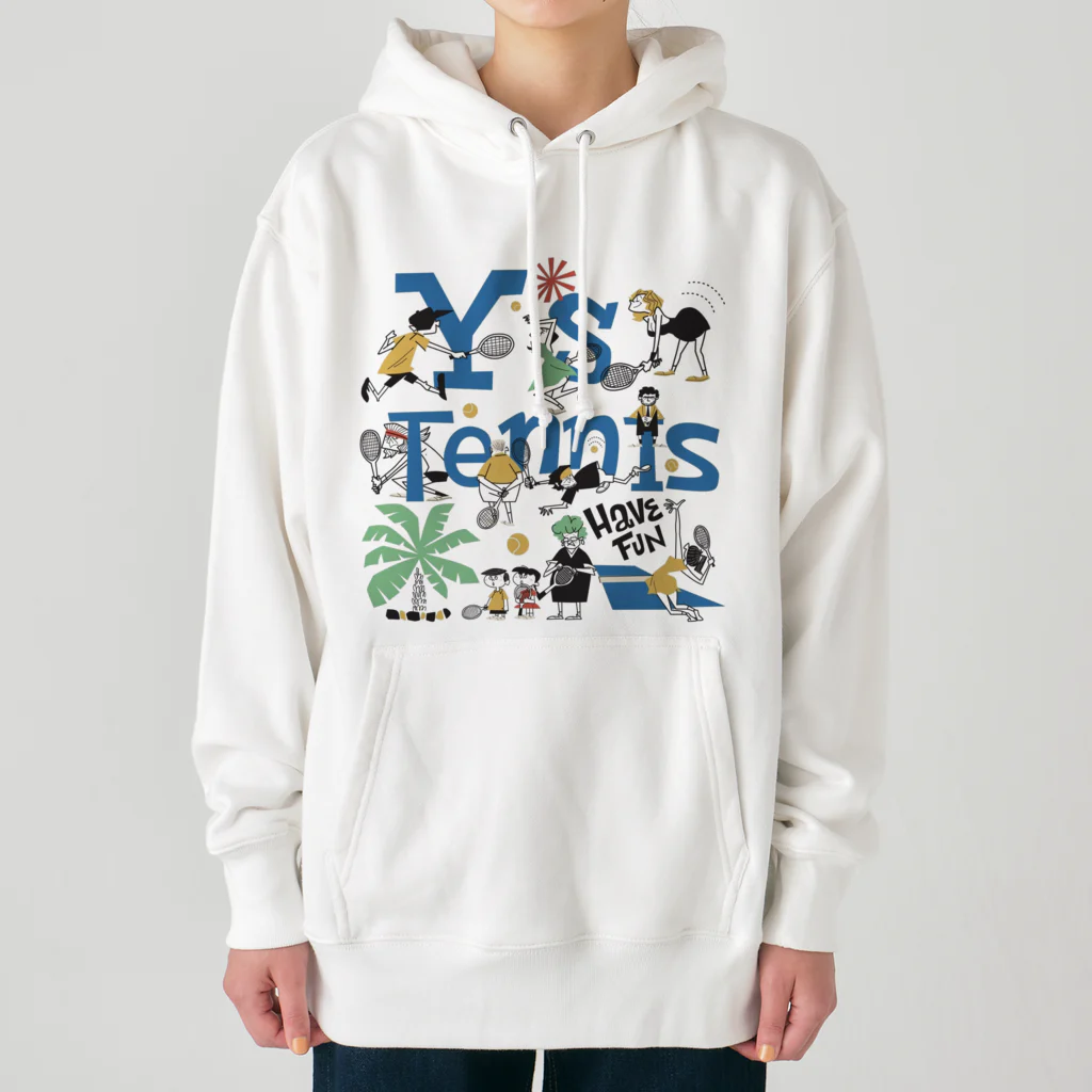 Y's TennisのY's Tennisシャッター柄 Heavyweight Hoodie