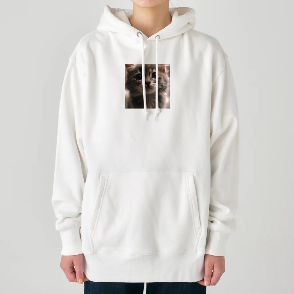 猫だらけ！のゆるしてにゃ～ Heavyweight Hoodie