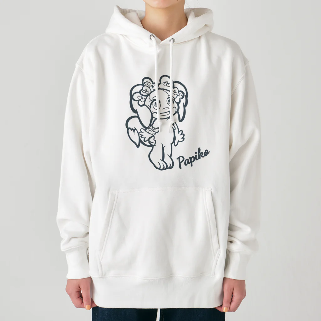 ちゃとらま　CHA10ramaのパピヨン　パピコ Heavyweight Hoodie