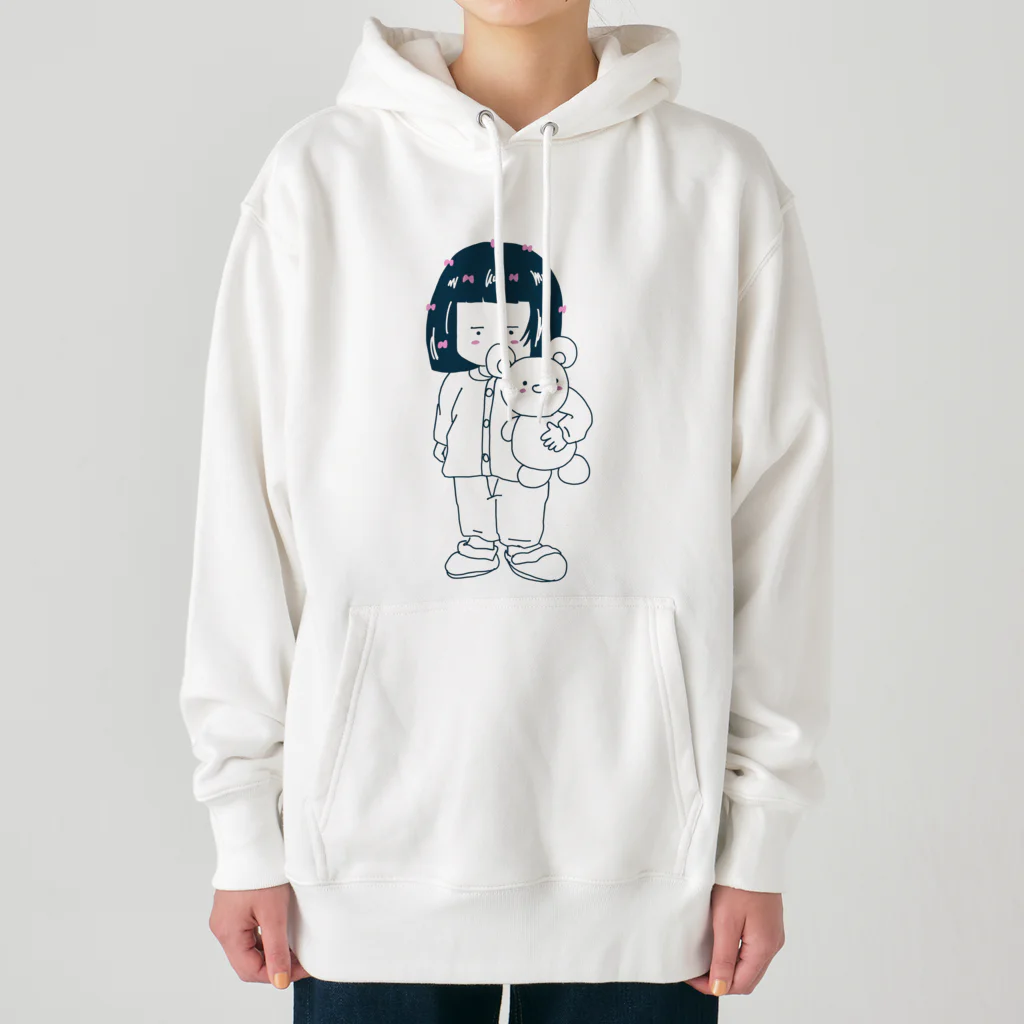 貞子やでのむーさん Heavyweight Hoodie