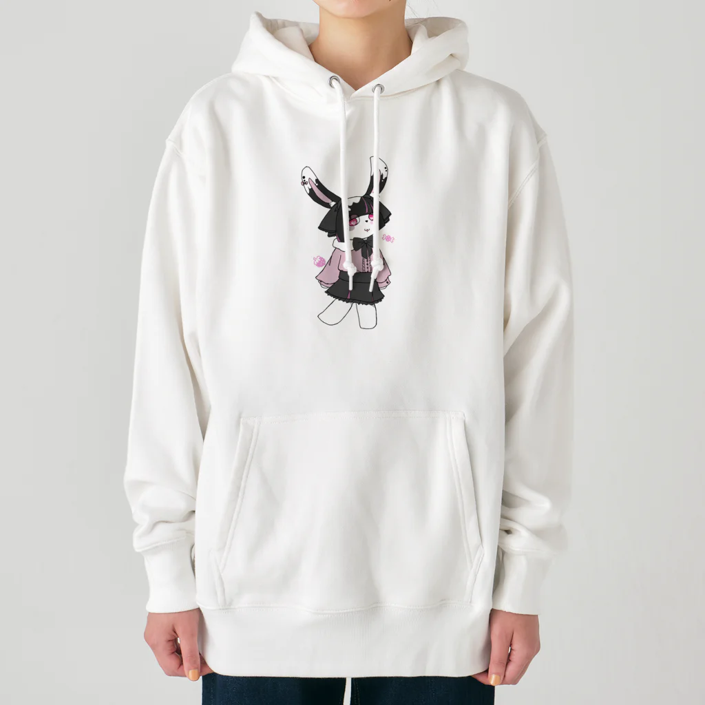 ねこしっぽ。の🍓ちゃん Heavyweight Hoodie